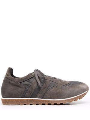 Alberto Fasciani panelled lace-up sneakers - Grey