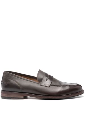Alberto Fasciani Zen leather loafer - Grey