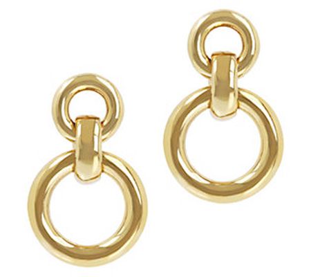 Alberto Milani Circle Dangle Earrings, 14K Gold