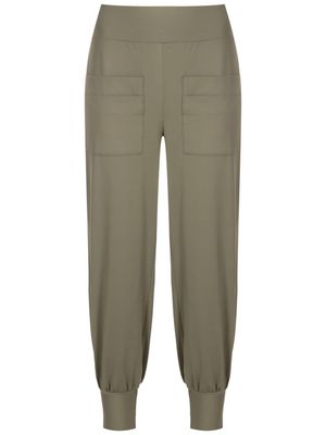 Alcaçuz fitted-ankle trousers - Green