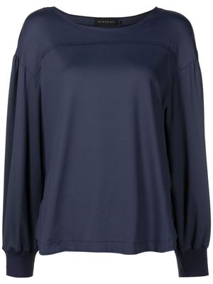 Alcaçuz Gallant long-sleeve blouse - Blue