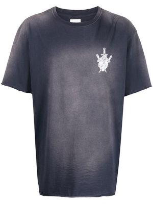 Alchemist heart-print T-shirt - Blue