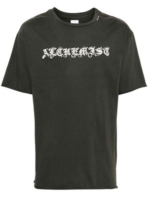 Alchemist logo-embossed T-shirt - Green