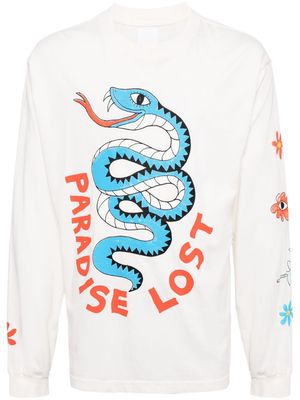 Alchemist Snake Tour long-sleeve T-shirt - White