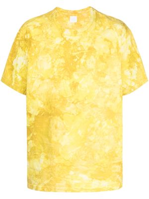 Alchemist tie dye-print cotton T-shirt - Yellow