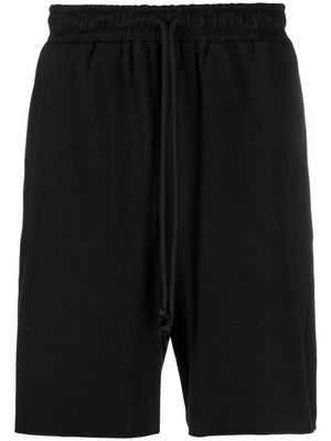 Alchemy stretch-cotton track shorts - Black