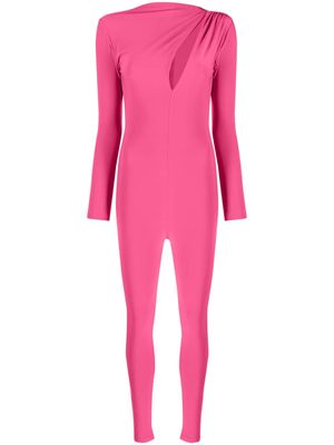 Alchemy x Lia Aram cut-out jumpsuit - Pink