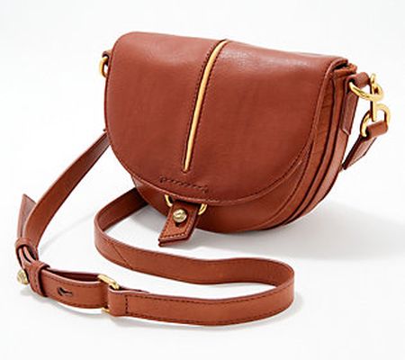ALCO Leather Saddle Bag with Pouch - Azalea