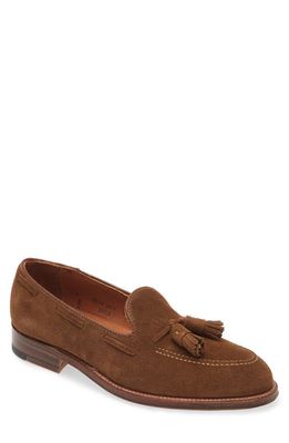 Alden Aberdeen Tassel Loafer in Snuff Suede