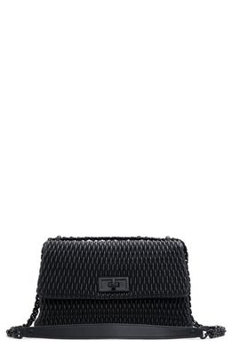 ALDO Eloyse Quilted Faux Leather Convertible Crossbody Bag in Black/Black