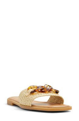ALDO Ezie Slide Sandal in Open Natural