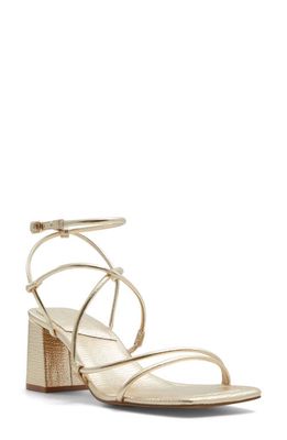ALDO Harmonni Ankle Strap Sandal in Gold
