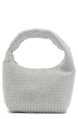 ALDO Ishana Embellished Shoulder Bag in Silver