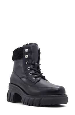 ALDO Marni Waterproof Lace-Up Boot in Black
