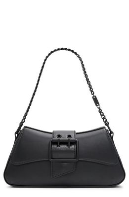 ALDO Naveahx Faux Leather Shoulder Bag in Black/Black