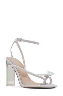 ALDO Pepela Ankle Strap Sandal in White
