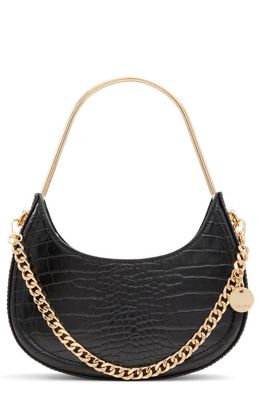ALDO Sheina Chain Detail Convertible Shoulder Bag in Black