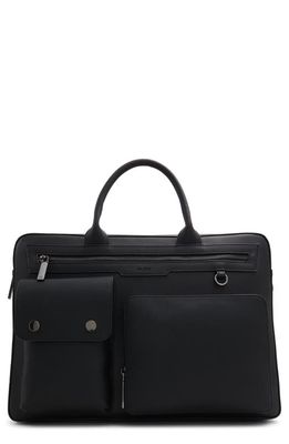 ALDO Thoebard Briefcase in Other Black