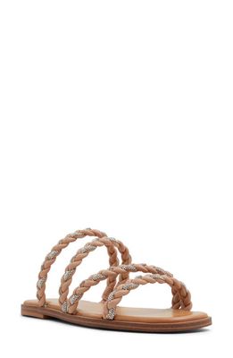 ALDO Tritoney Slide Sandal in Medium Beige