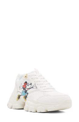ALDO x Disney 100 Trainer Sneaker in White