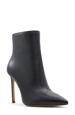 ALDO Yiader Pointed Toe Stiletto Bootie in Other Black