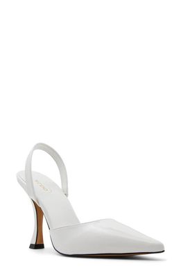 ALDO Zuella Slingback Pump in White