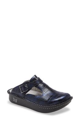 Alegria by PG Lite Classic Clog in Croc Leather 