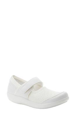 Alegria by PG Lite Dinamo Mary Jane Flat in White