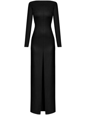 Aleksandre Akhalkatsishvili cut-out open-back maxi dress - Black