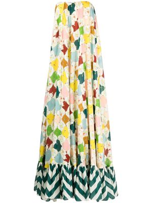 ALEMAIS Everly floral-print maxi dress - Multicolour