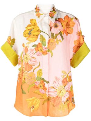 ALEMAIS Silas floral-print shirt - Multicolour