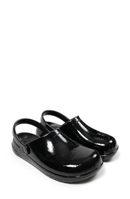 ALES GREY Rodeo Drive Clog in Glossy Black