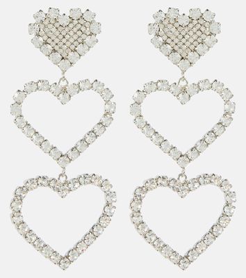 Alessandra Rich Crystal drop earrings