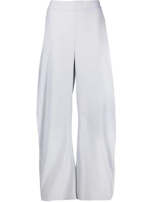 ALESSANDRO VIGILANTE high-waisted wide-leg trousers - Grey
