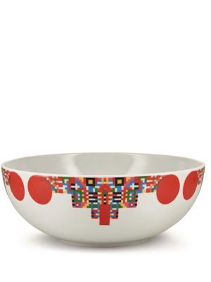Alessi Holyhedrics porcelain bowl - White