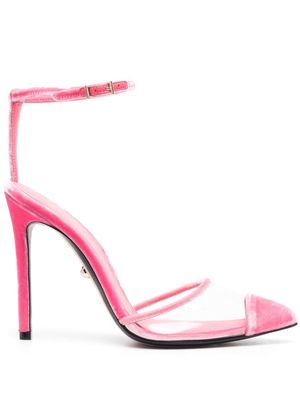 Alevì 120mm buckle-fastening heeled pumps - Pink