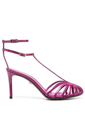 Alevì 90mm caged-front sandals - Pink
