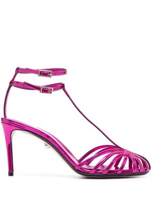 Alevì Anna Kim leather sandals - Pink