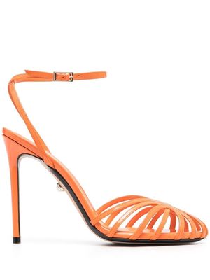 Alevì Gloria leather sandals - Orange