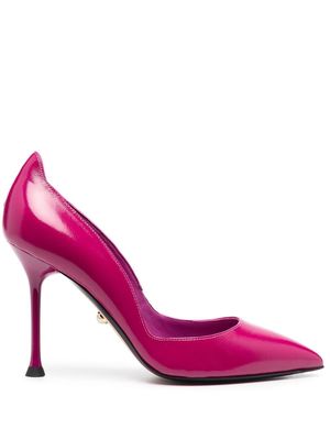 Alevì pointed-toe 100mm high-heeled pumps - Pink