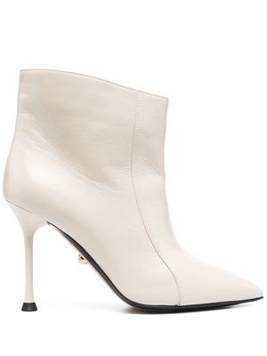 Alevì pointed toe ankle boots - Neutrals