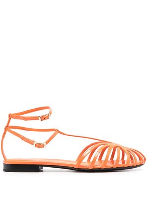 Alevì strappy low-heel sandals - Orange