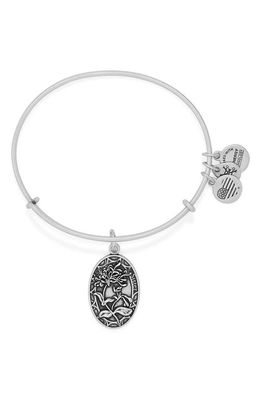 Alex and Ani 'I Love You Sister' Expandable Wire Bangle in Silver