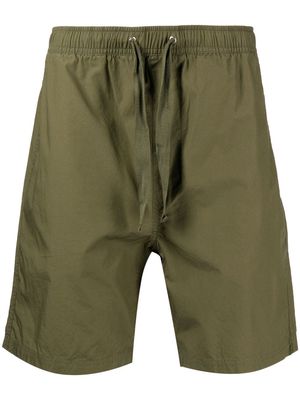 Alex Mill Saturday drawstring-waist shorts - Green