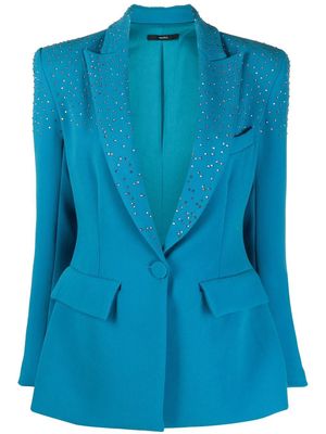 Alex Perry Addison embellished blazer - Blue