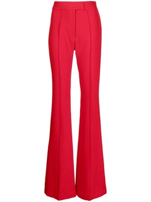 Alex Perry bonded-seams flared trousers