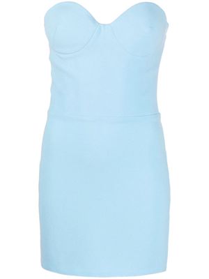 Alex Perry Clay strapless minidress - Blue