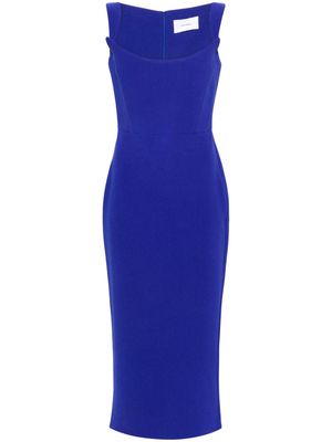 Alex Perry corset-style dress - Blue