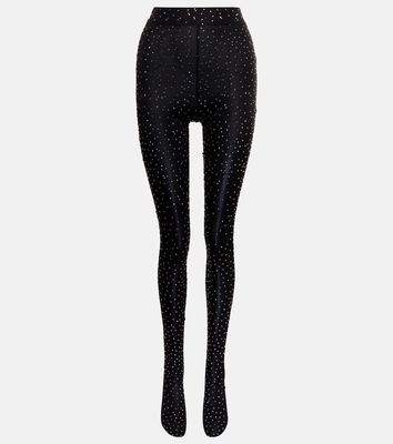 Alex Perry Crystal-embellished tights
