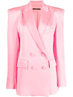 Alex Perry double-breasted blazer - Pink